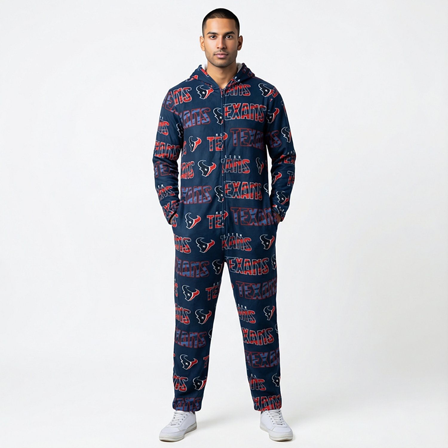 Concepts Sport Men's Houston Texans Shuffle Union Suit