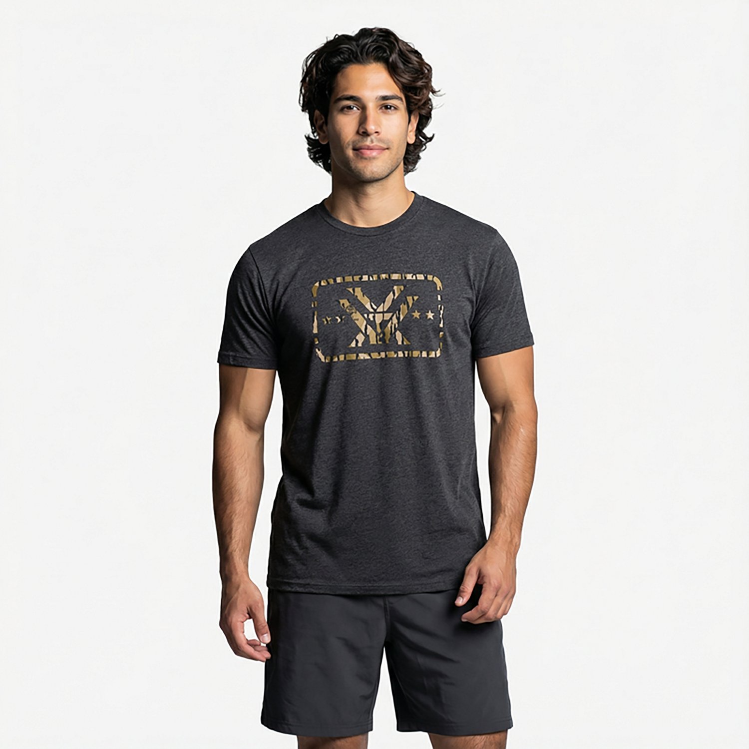 Vortex Men's Camo Trigger Press Graphic T-shirt - view number 2