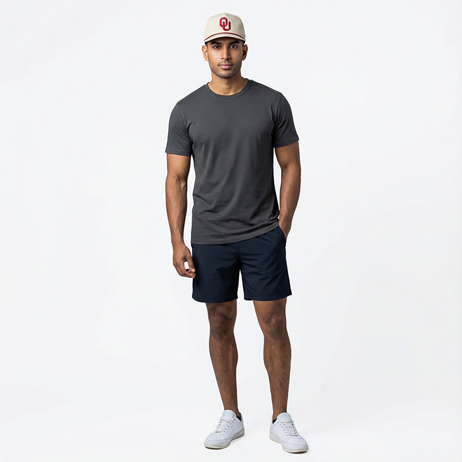 Hooey Adults' Oklahoma Sooners Primary Logo Structured Cap