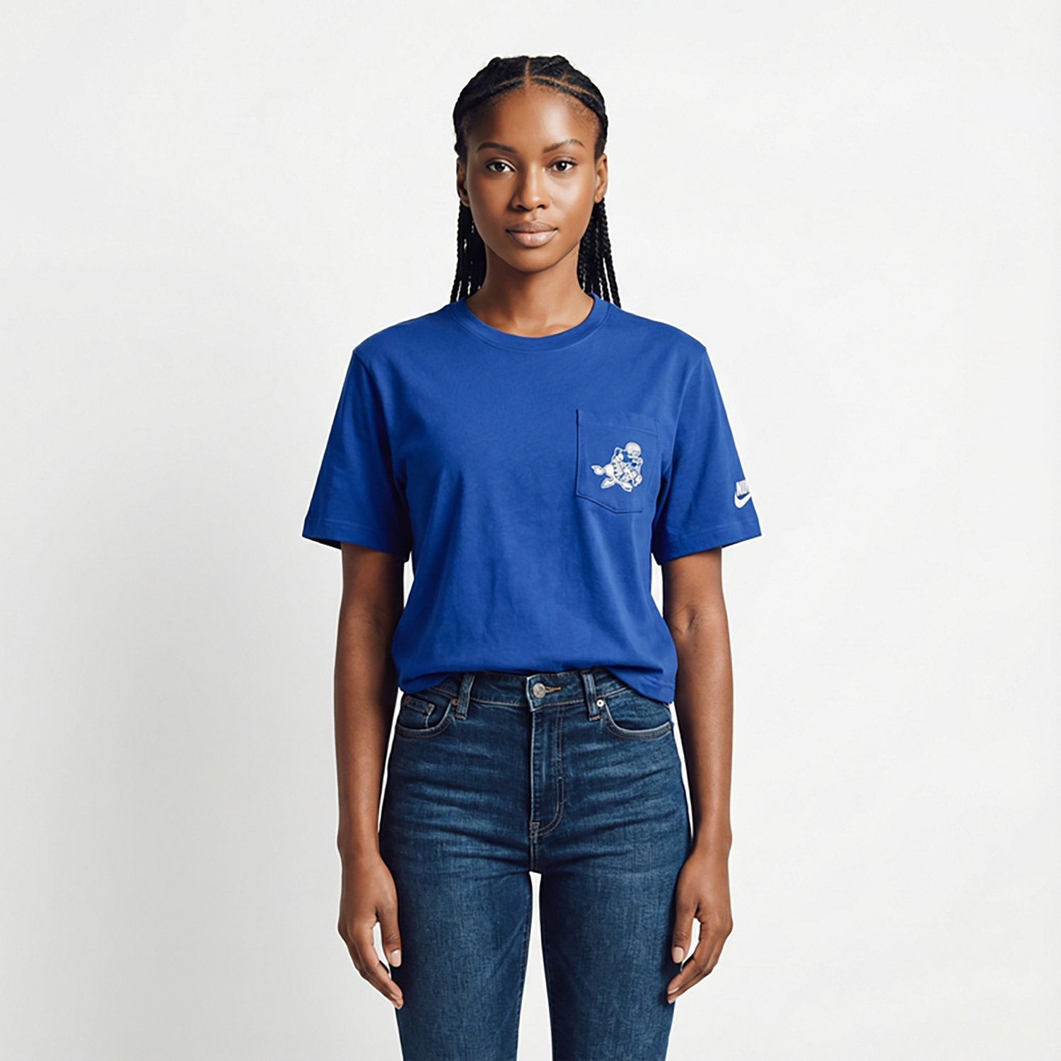 Nike Women's Dallas Cowboys Rewind Pocket T-shirt - view number 2