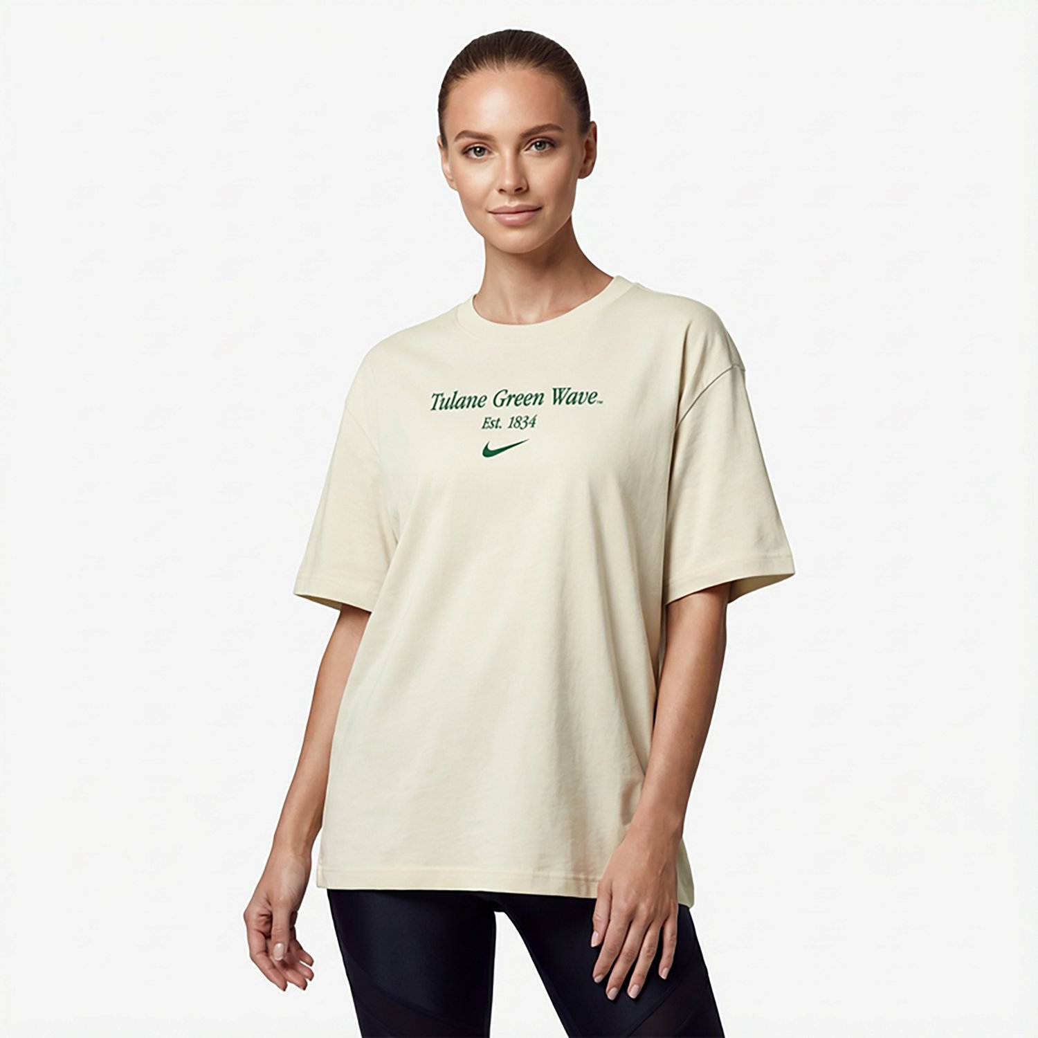 Nike Women's Tulane Team Est Boxy T-shirt - view number 2