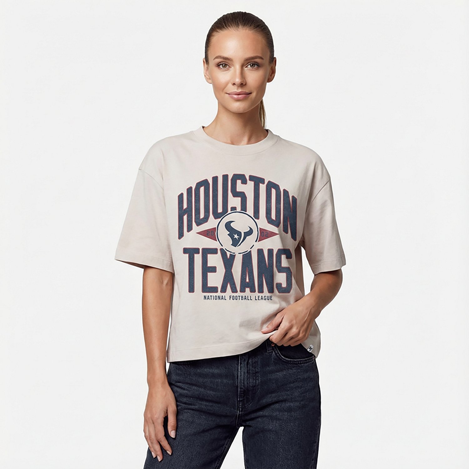 47 Women's Texans Windthrow Ravine Cropped T-shirt - view number 2