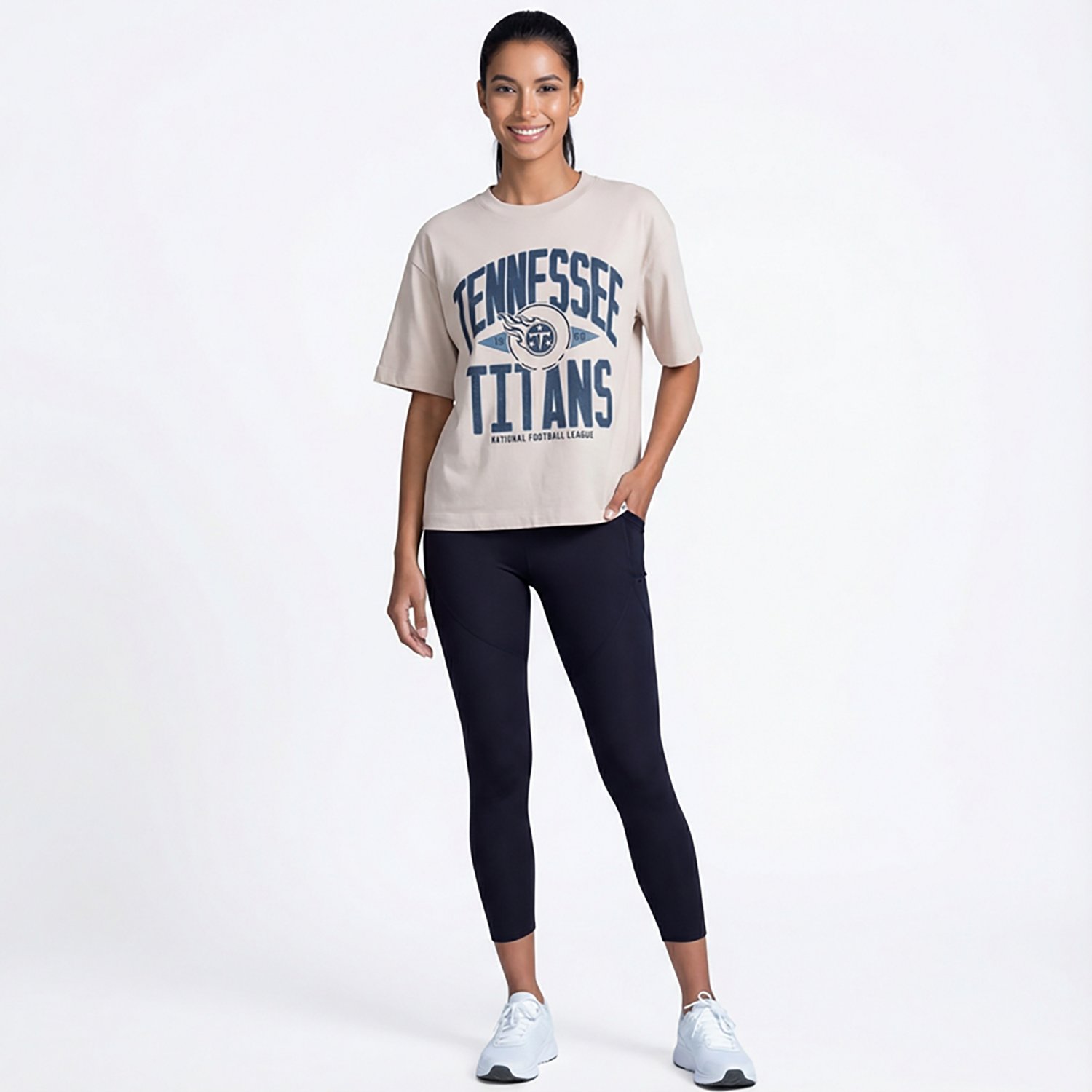 47 Women's Titans Windthrow Ravine Cropped T-shirt