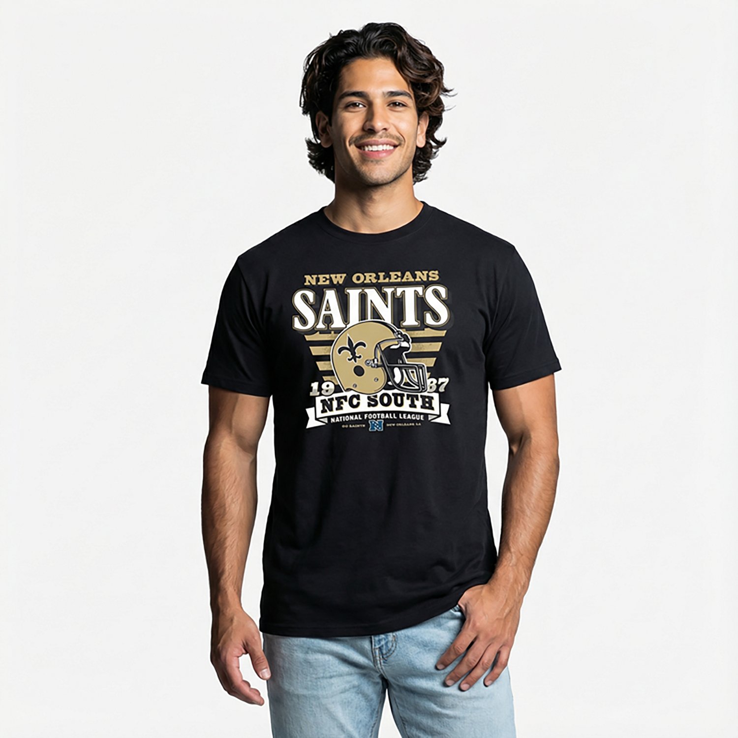 47 Saints Stripe Splash T-shirt - view number 2