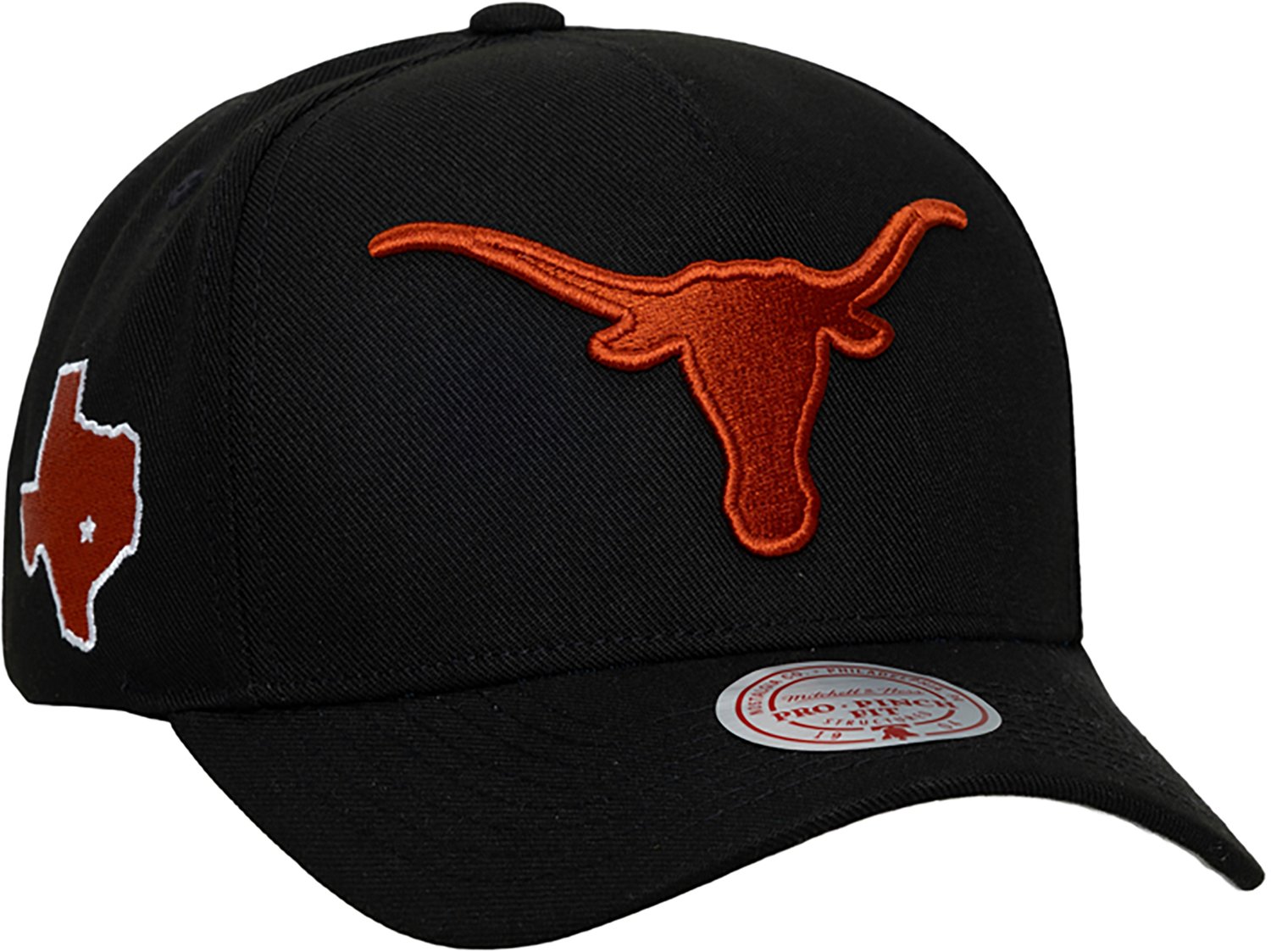 Mitchell & Ness University of Texas Double Clutch Pro Snapback Cap - view number 2