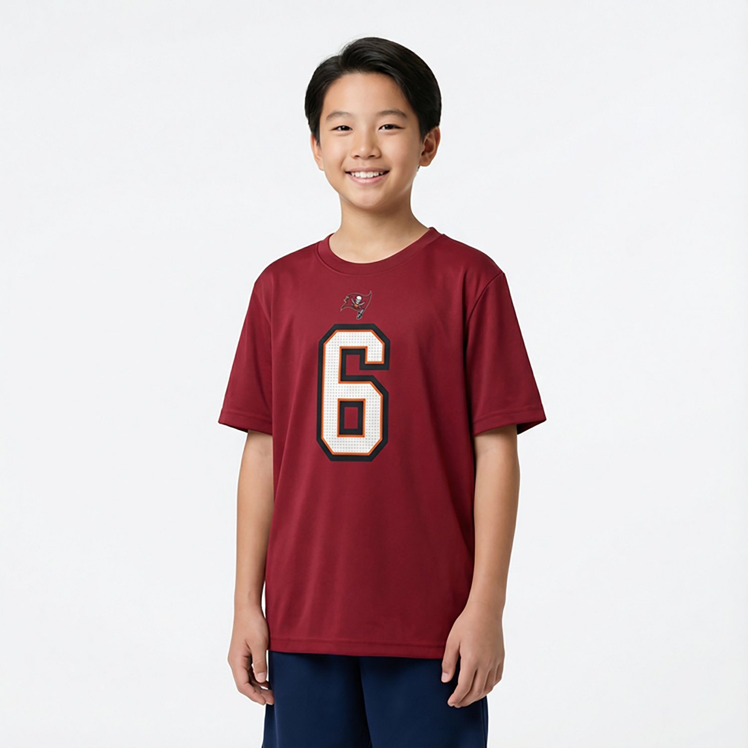 Nike Boys' Buccaneers B. Mayfield Fuse N&N T-shirt - view number 2