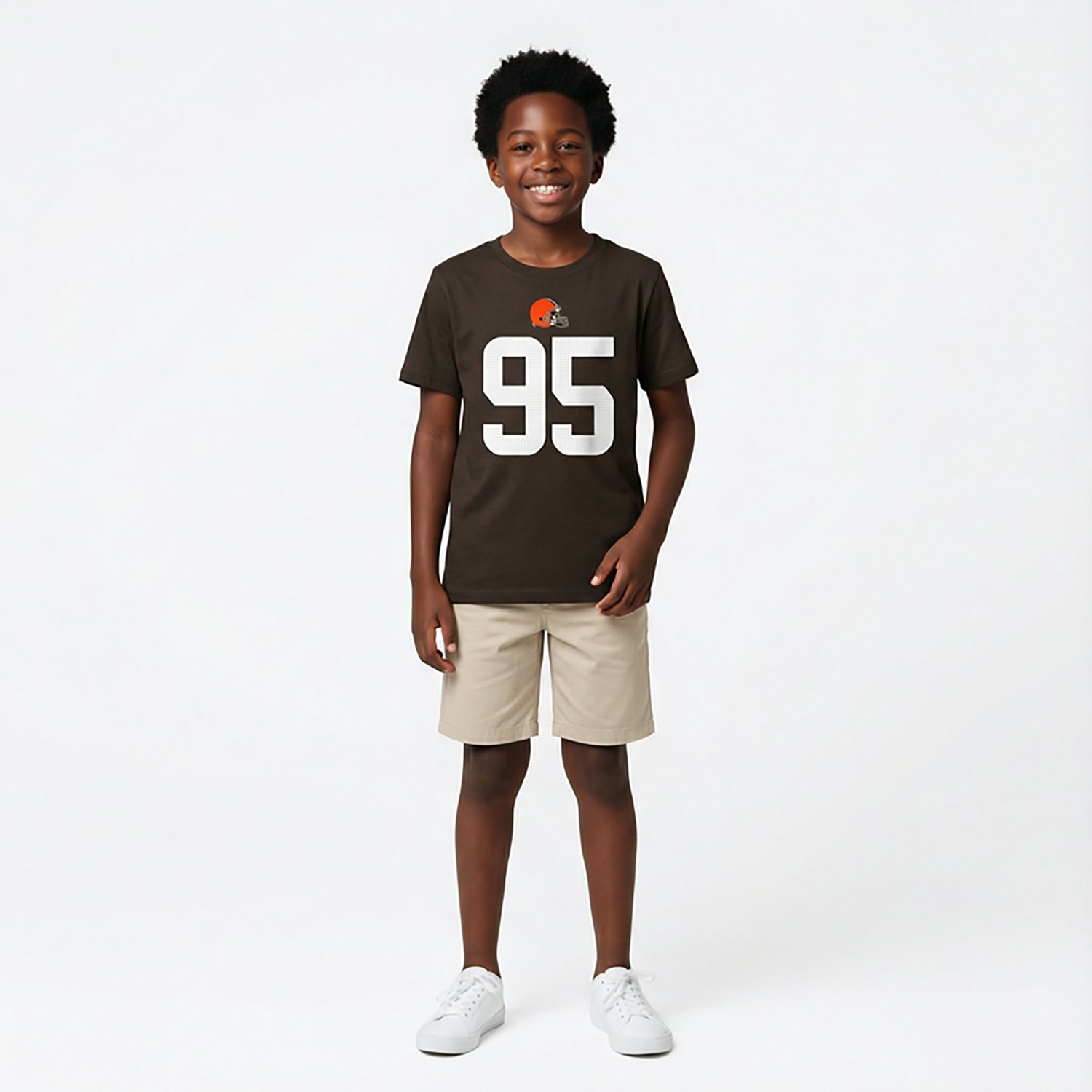 Nike Boys' Browns M. Garrett Fuse N&N T-shirt