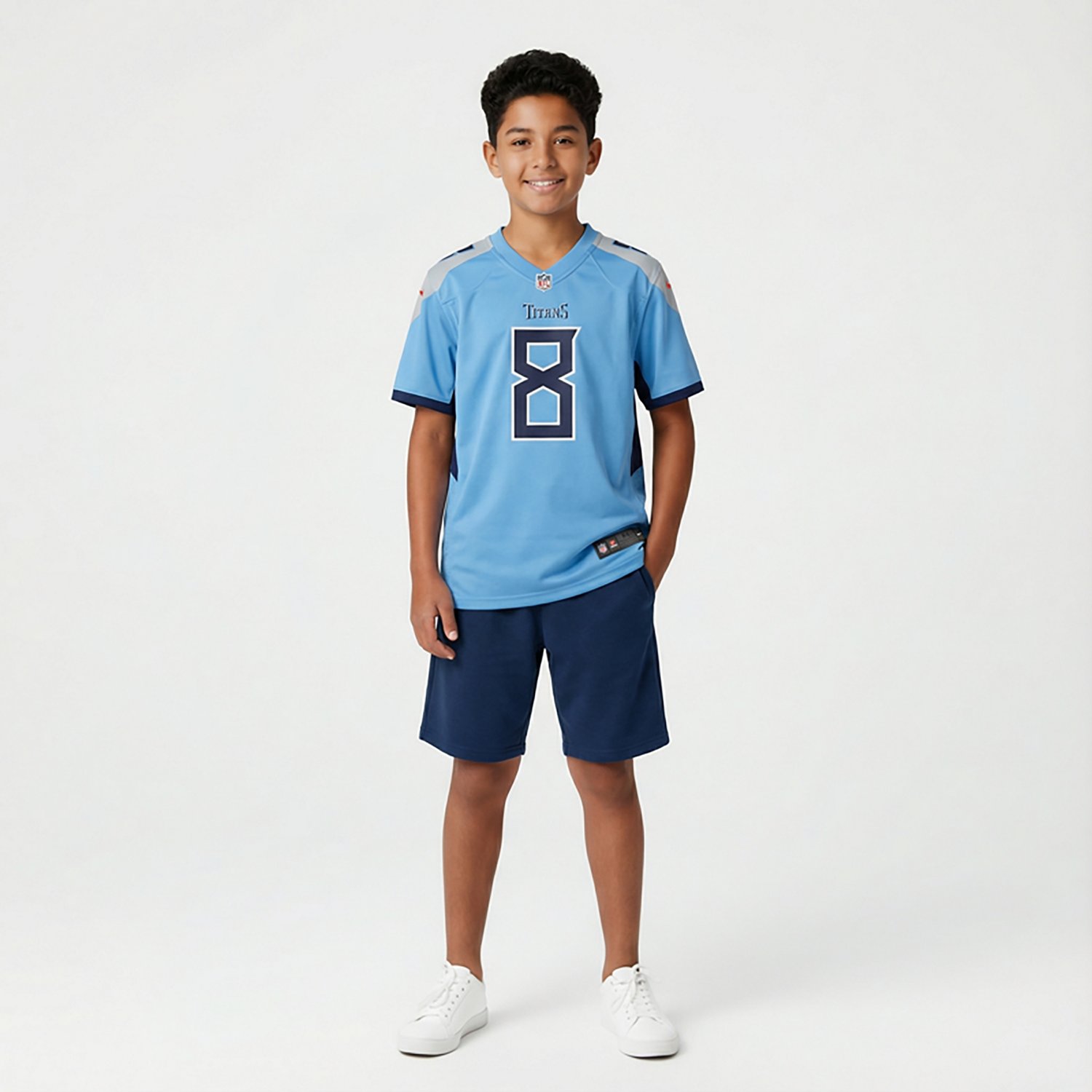 Nike Boys' Titans Will Levis ALT Game Player Name & Number Jersey