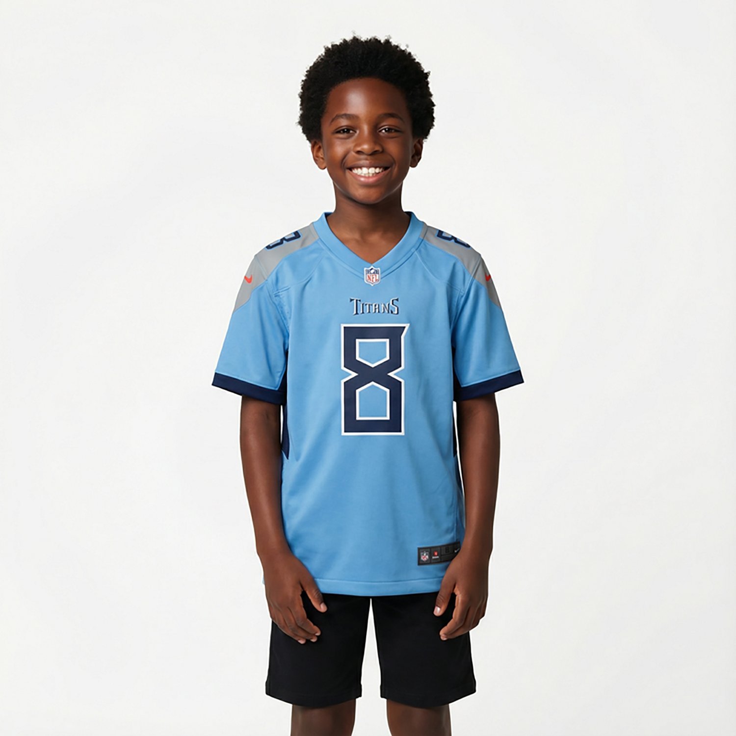 Nike Boys' Titans Will Levis ALT Game Player Name & Number Jersey - view number 2
