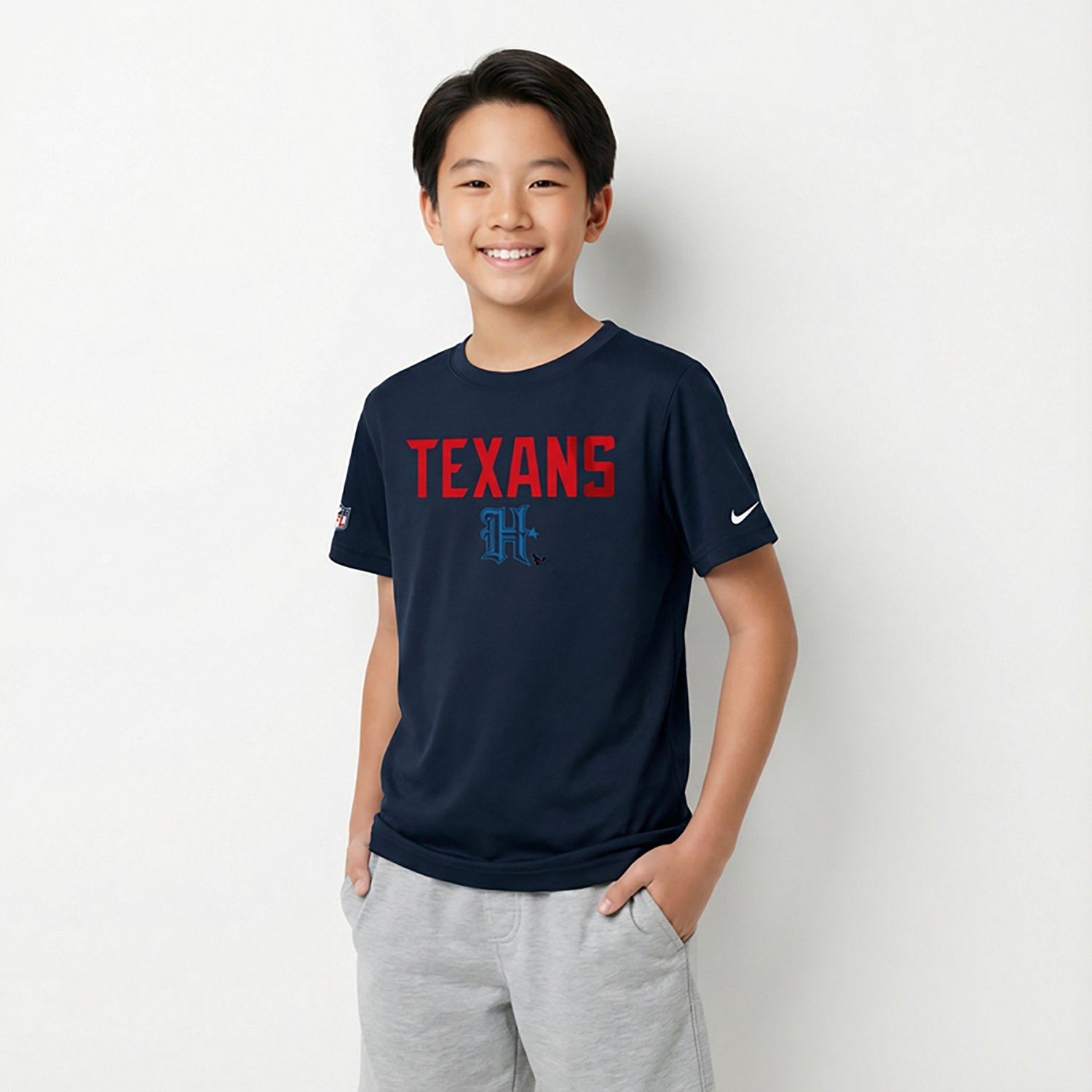 Nike Boys' Texans Alt Dri-FIT T-shirt - view number 2