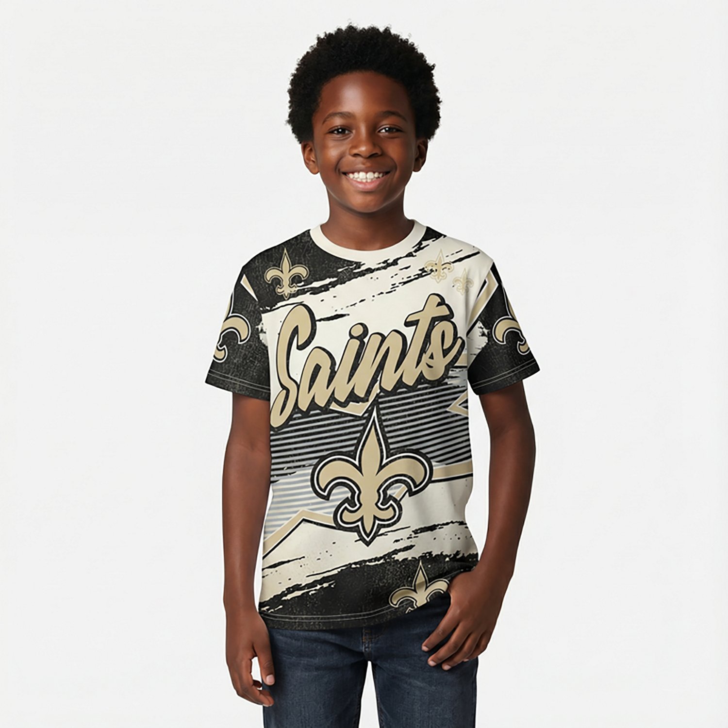 Outerstuff Youth Saints Make Noise T-shirt - view number 2