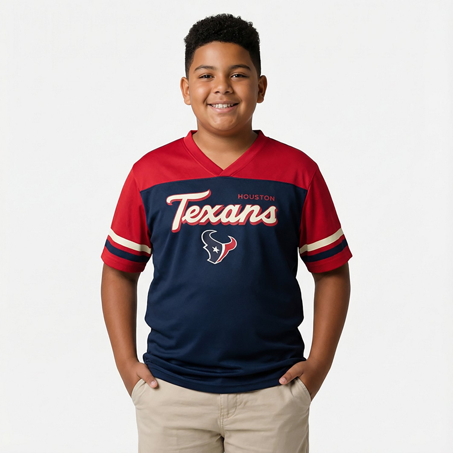 Outerstuff Youth Texans True Fan Fashion Top - view number 2