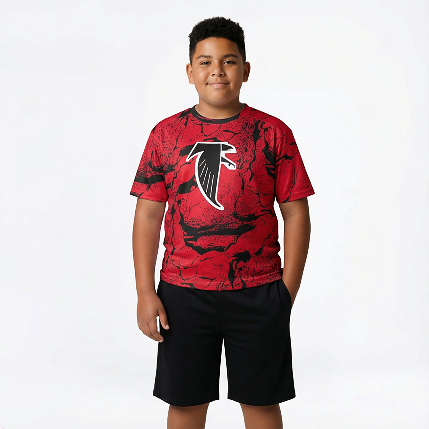 Outerstuff Youth Falcons Endzone Sublimated T-shirt - view number 2