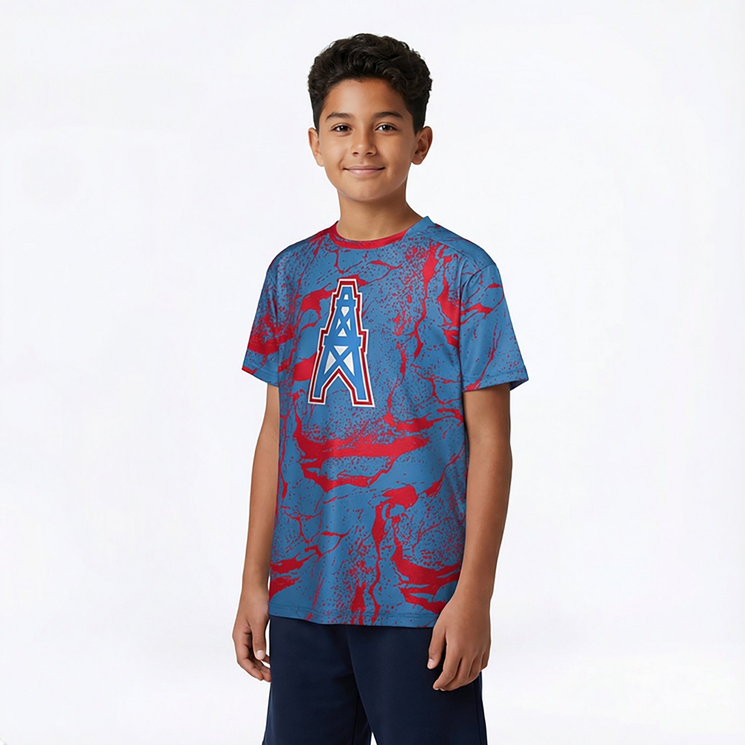 Outerstuff Youth Titans Endzone Sublimated T-shirt - view number 2