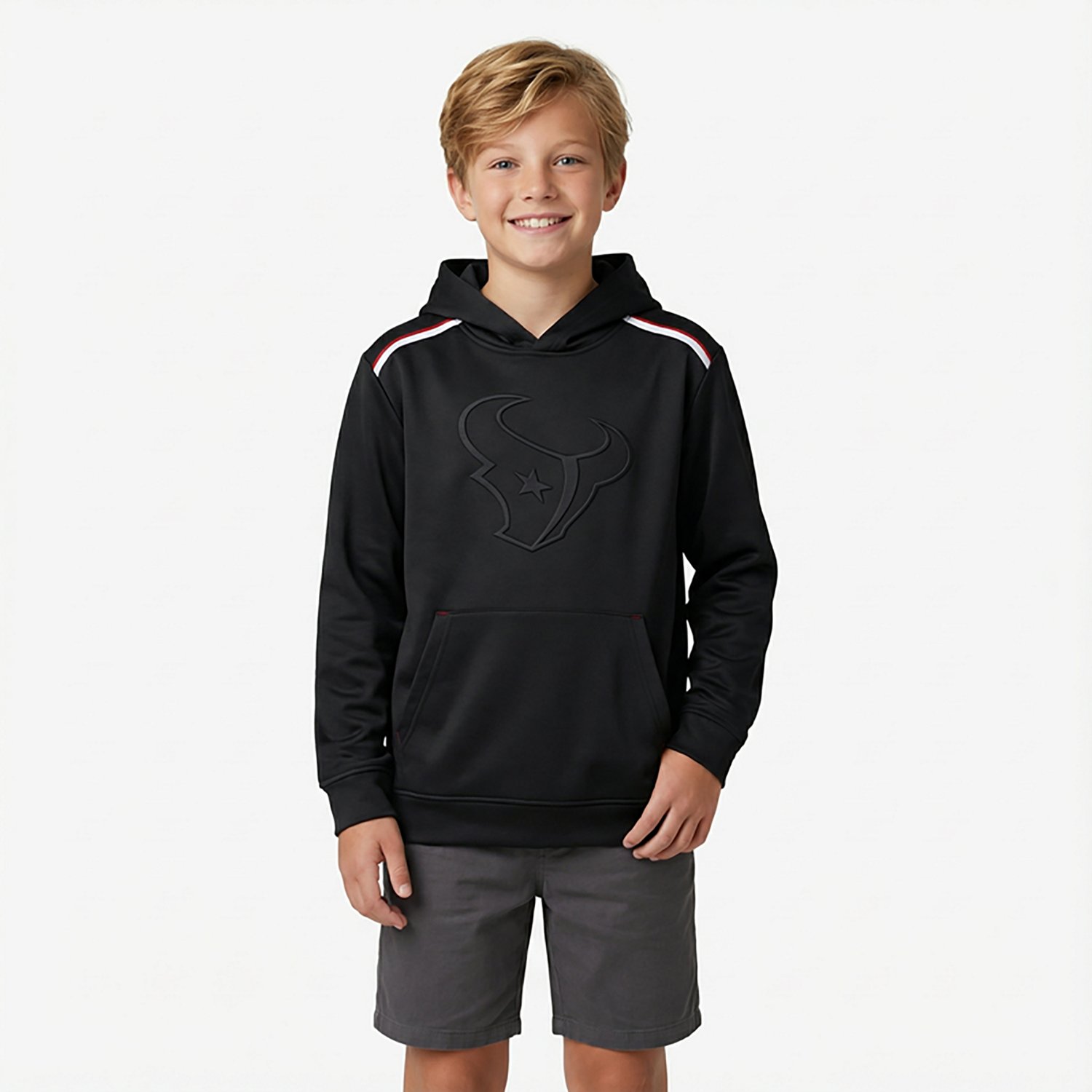 Outerstuff Kids' Houston Texans Defensive Line Pullover Hoodie - view number 2