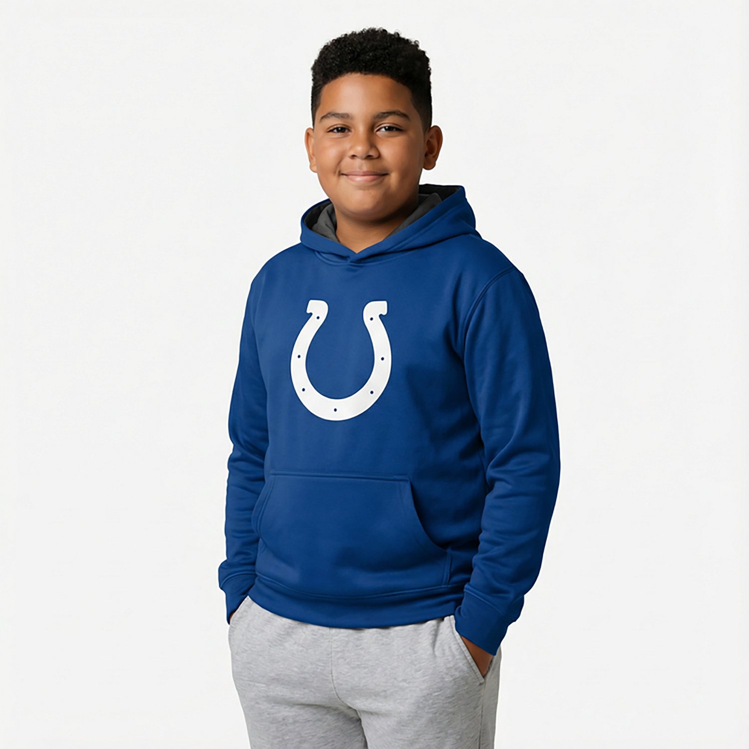 Outerstuff Boys' Kansas City Chiefs Rumble Long Sleeve Graphic T-shirt - view number 2