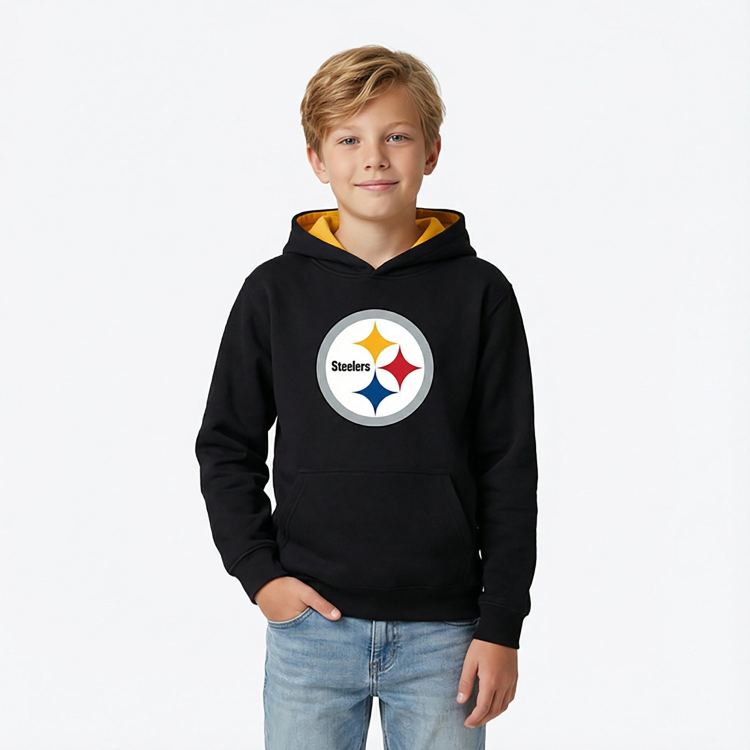 Outerstuff Boys' New Orleans Saints Rumble Long Sleeve Graphic T-shirt - view number 2