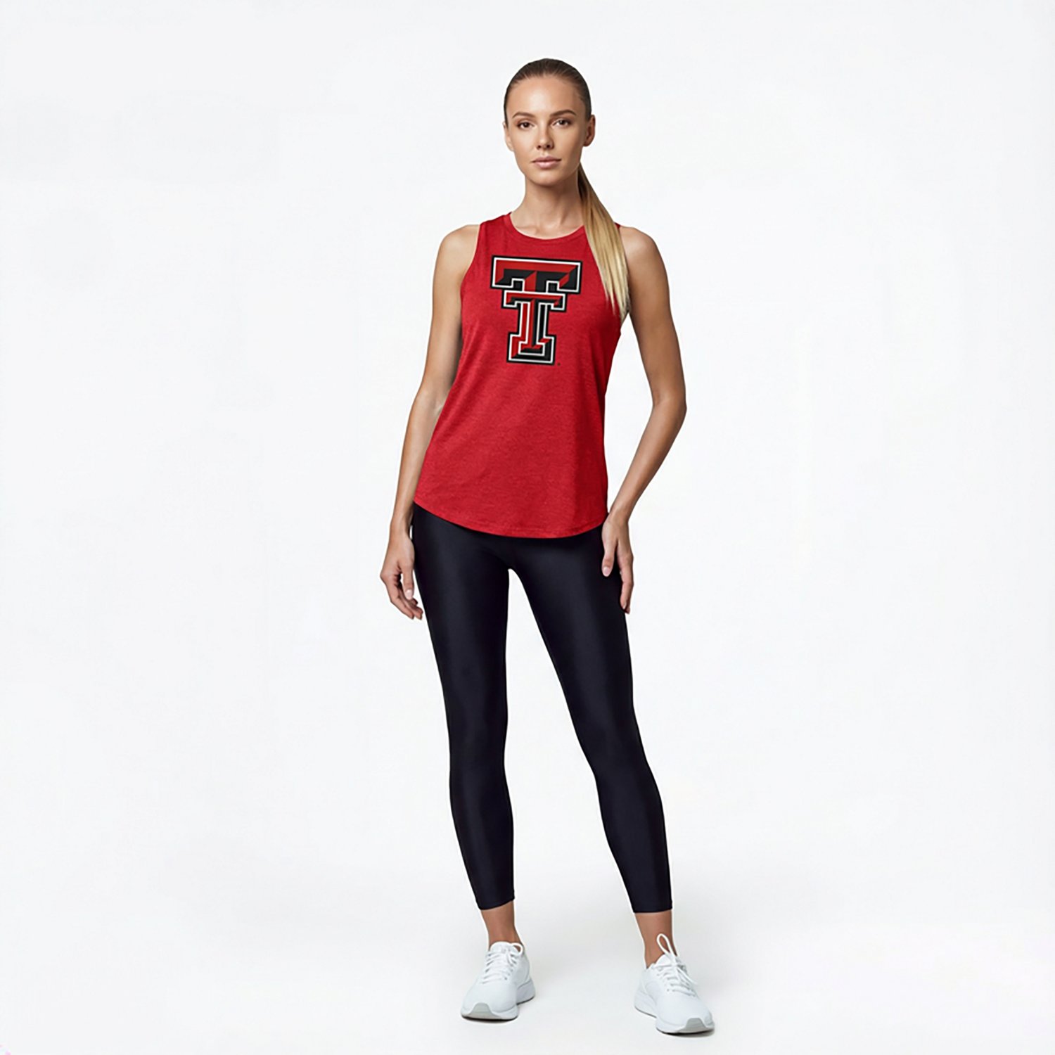 adidas Women's Texas Tech Red Raiders Primary Logo Fashion Tank