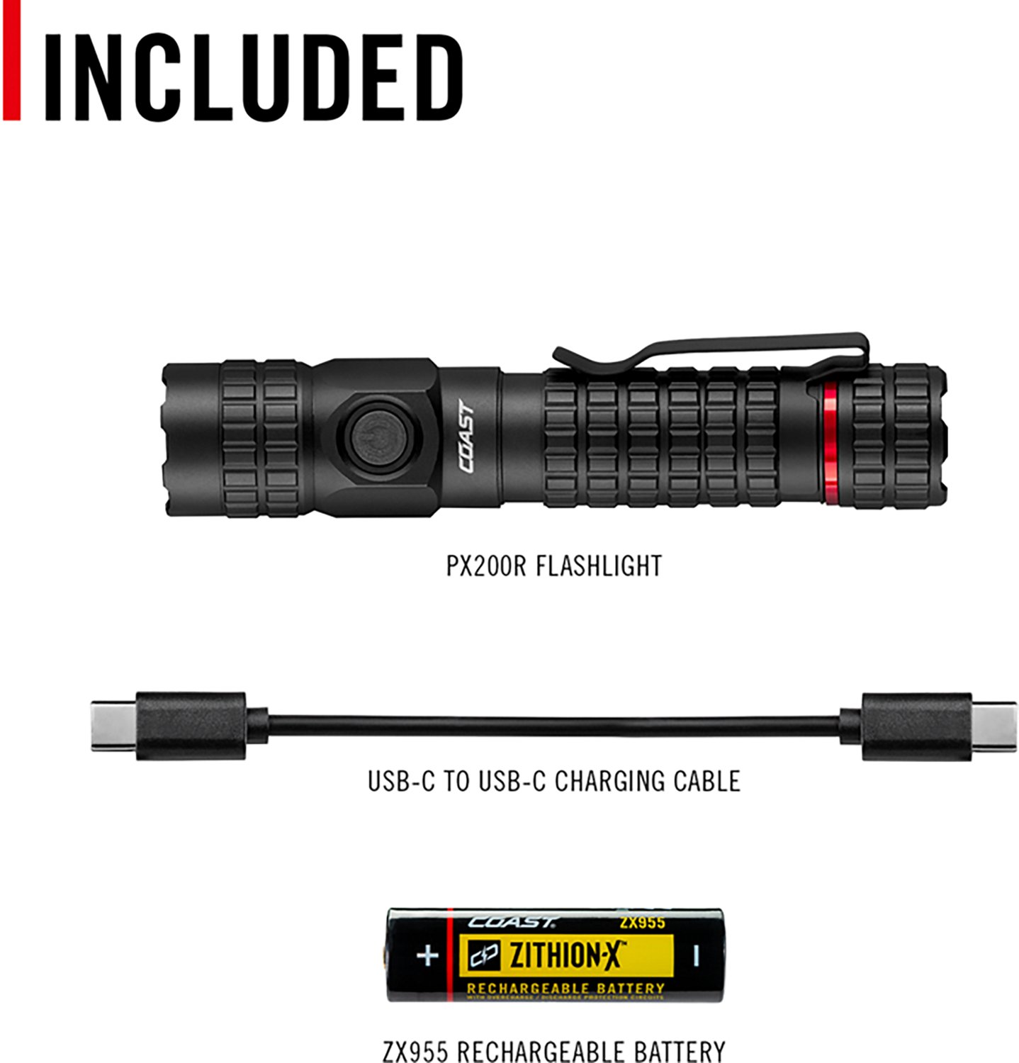 Coast PX200R 2000L Rechargeable Flashlight - view number 3