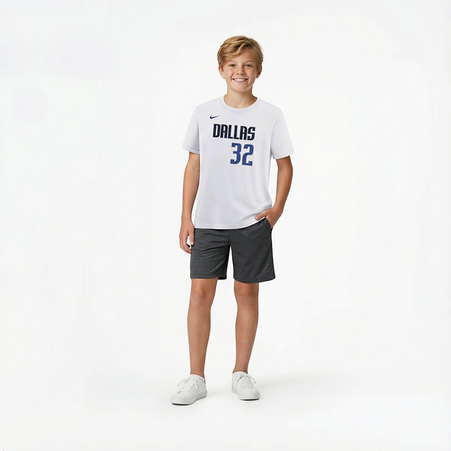 Nike Kids' Dallas Mavericks Cooper Flagg Association Name and Number Short Sleeve T-shirt