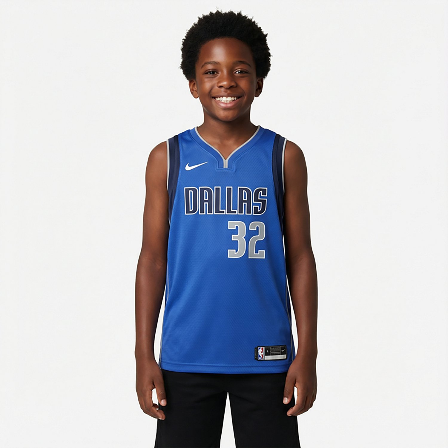Nike Kids' Dallas Mavericks Cooper Flagg Icon Swingman Name and Number Jersey - view number 2