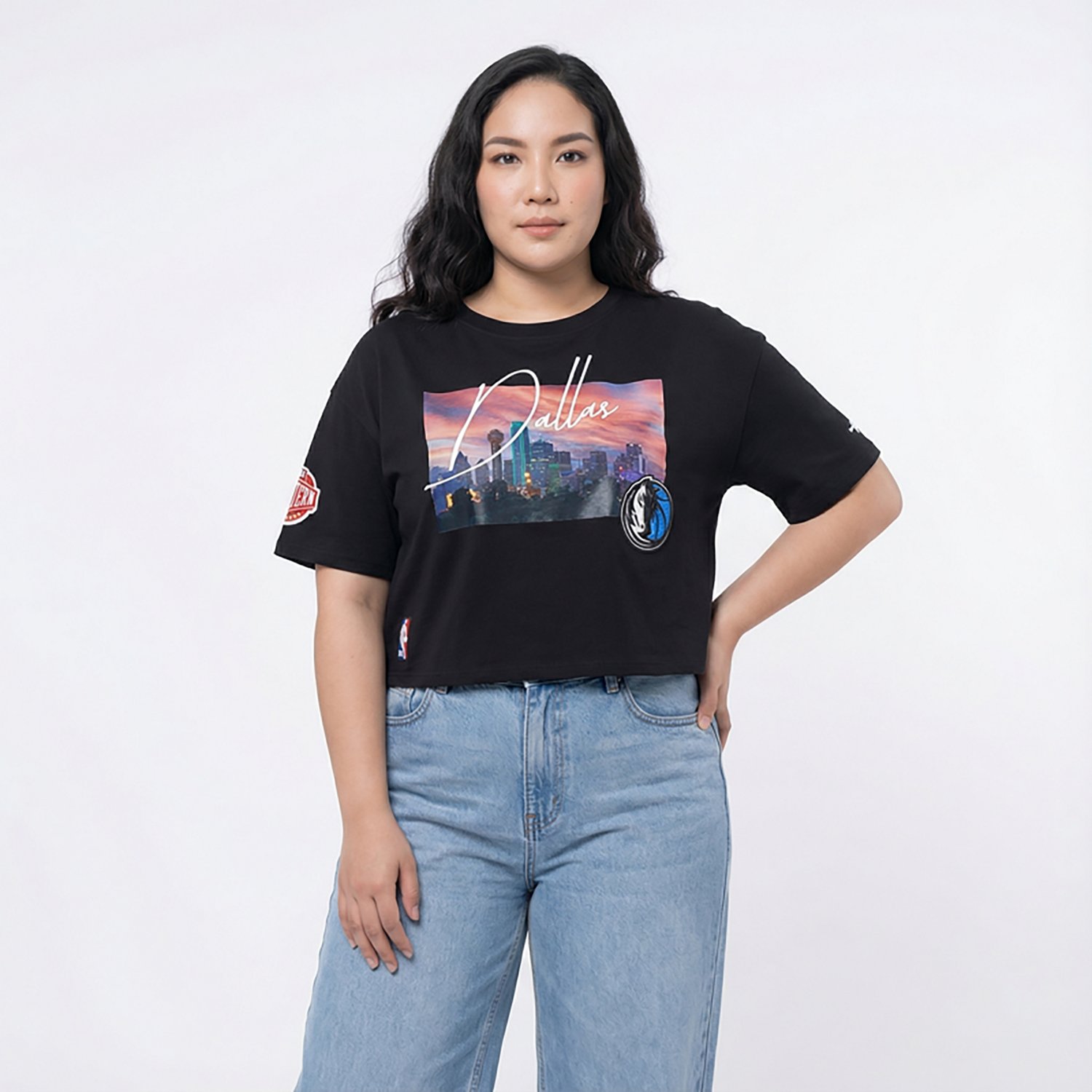 Pro Standard Women's Mavericks City Scape SJ Boxy T-shirt - view number 2