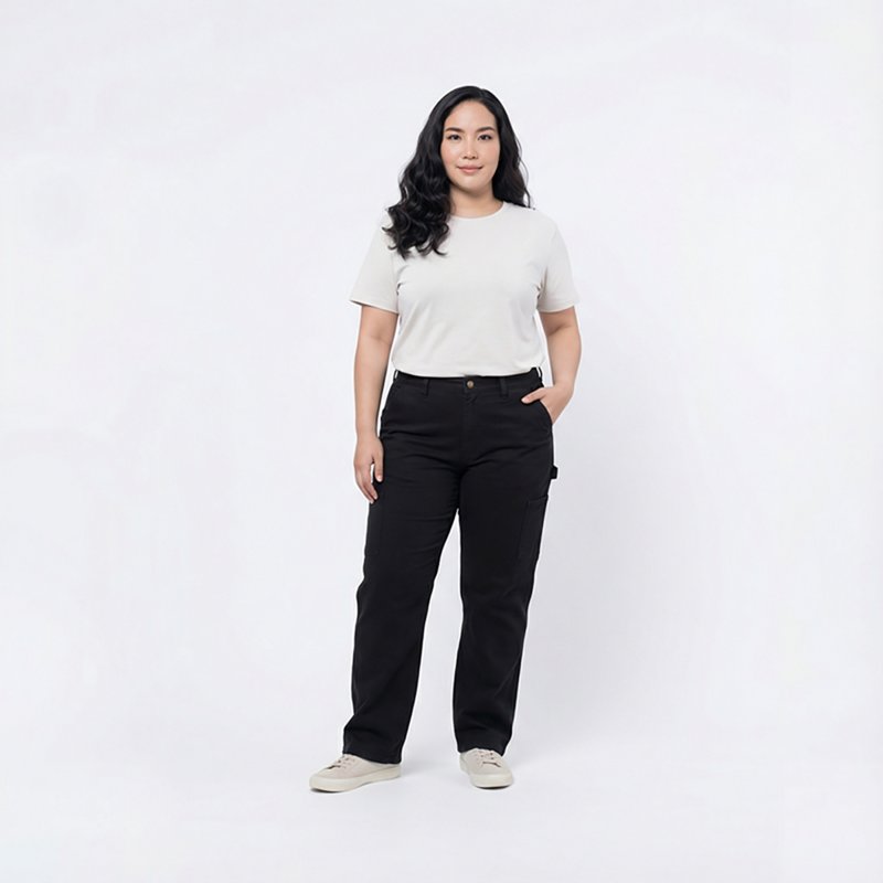 Carhartt Women's The Carpenter Canvas Pant | Black | 12