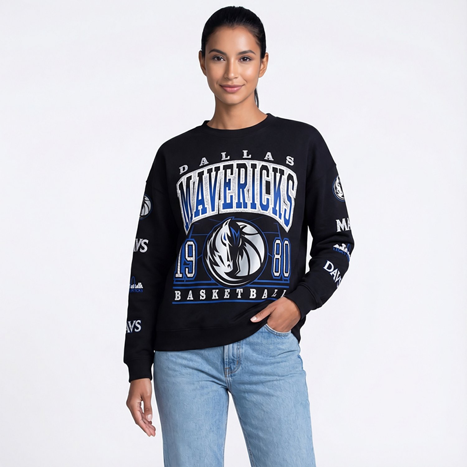 '47 Women's Mavericks Go Big Oversized Fleece Sweatshirt - view number 2