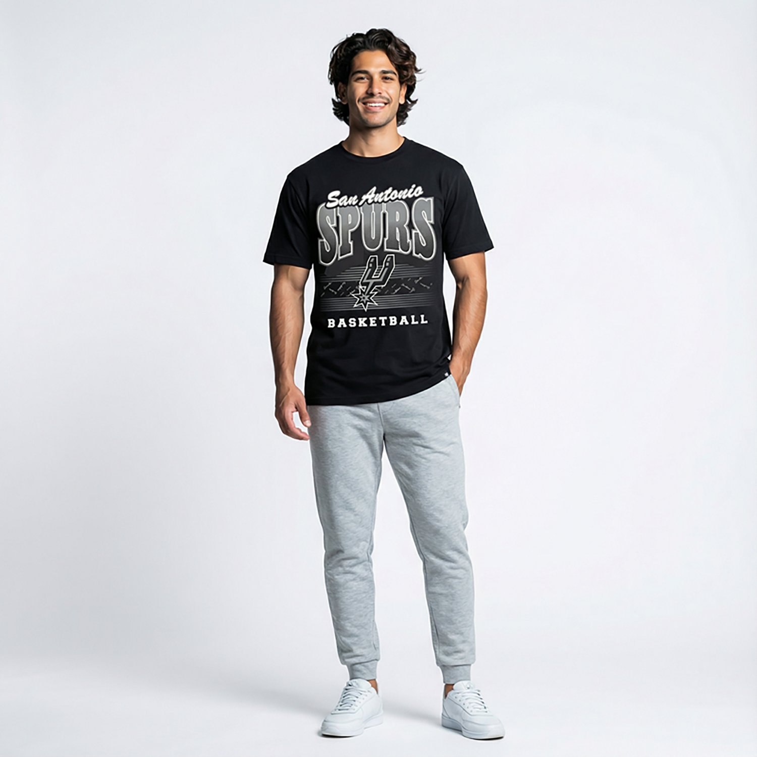 '47 San Antonio Spurs Hand Check Foundation Graphic T-shirt