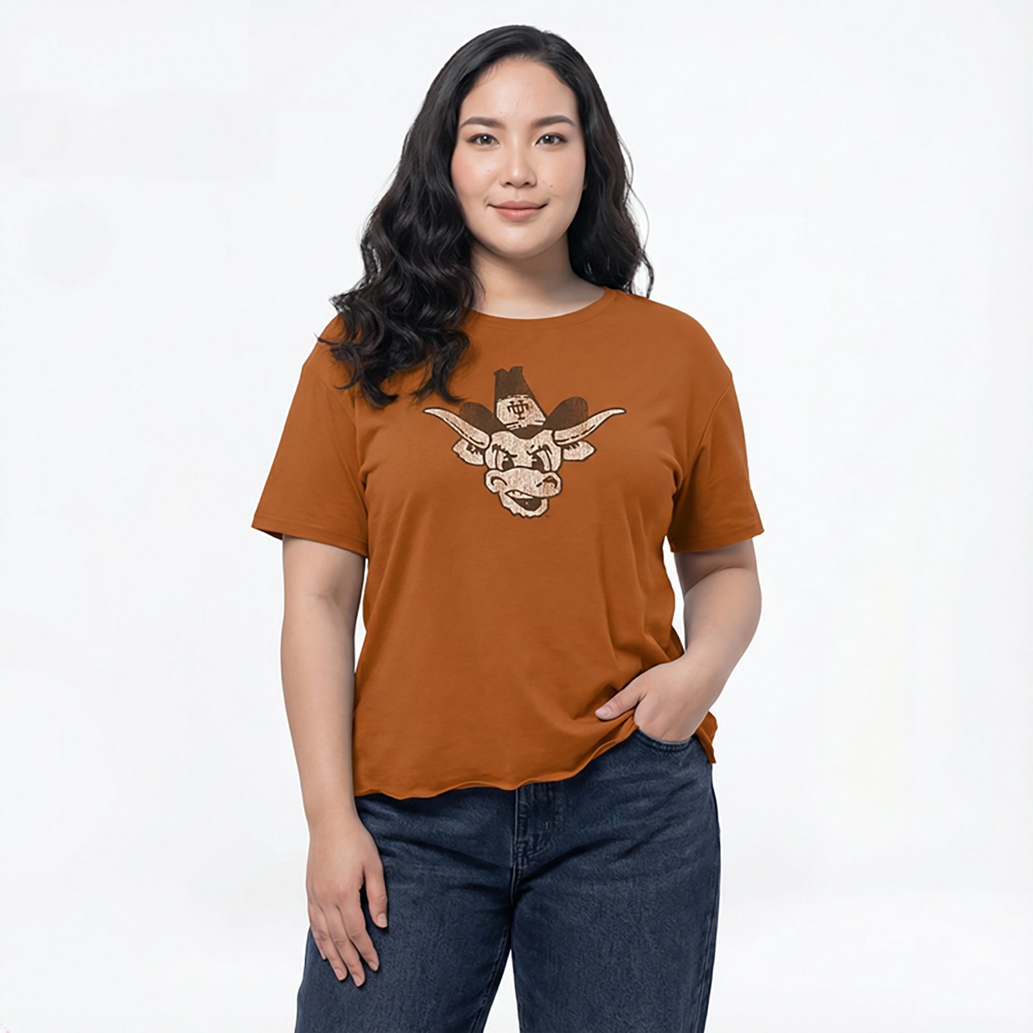 WILDCAT RETRO Women's Texas Vault Mascot Meet and Greet T-shirt - view number 2