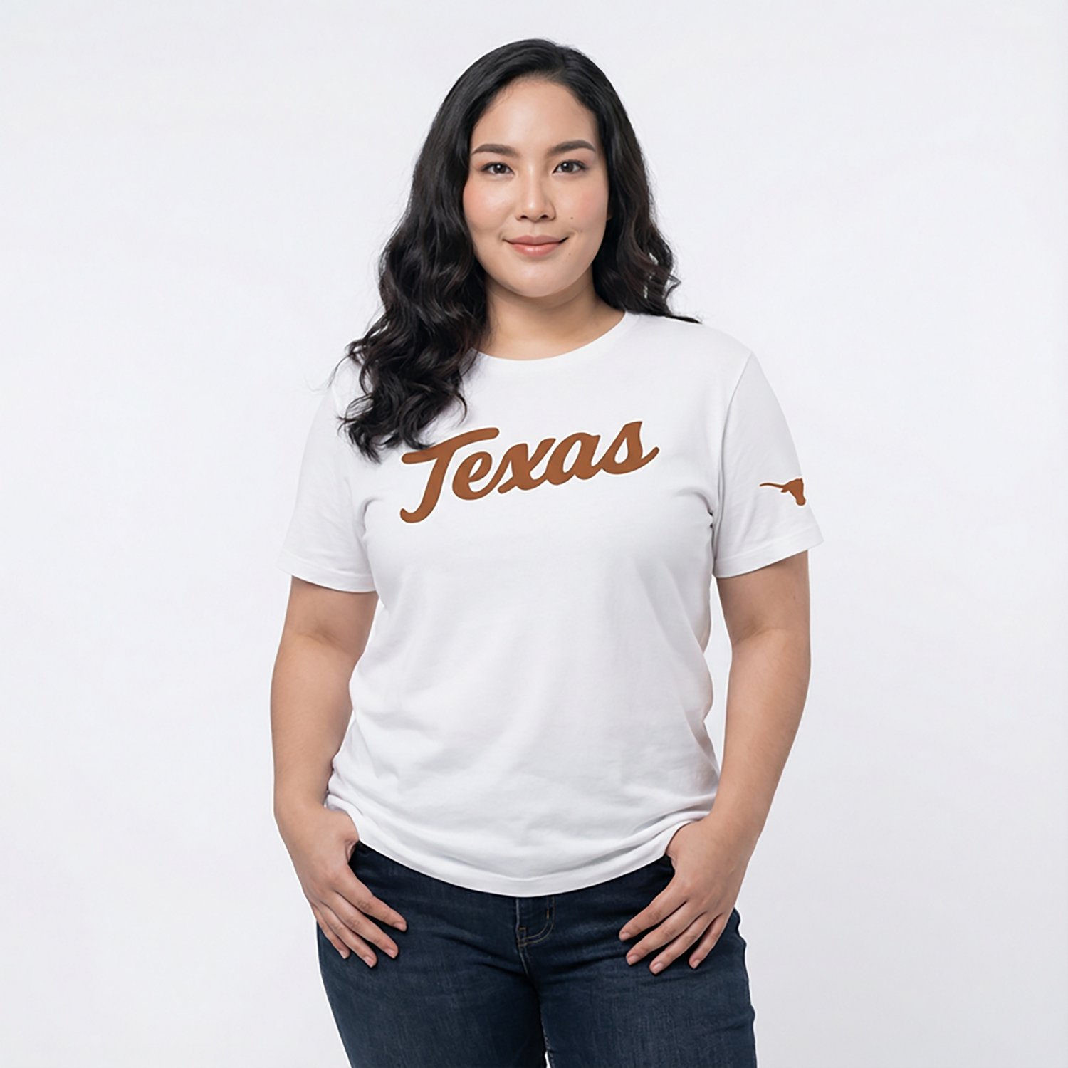 WILDCAT RETRO Women's Texas Script Boxy T-shirt - view number 2