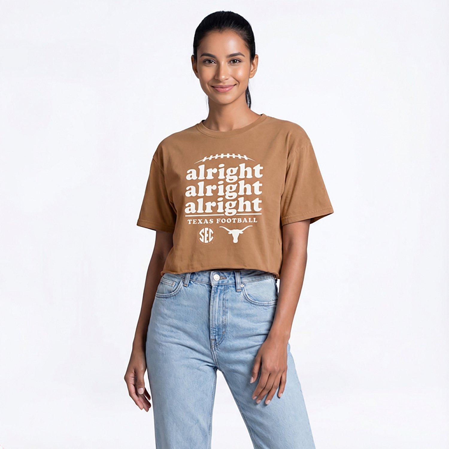 Blue 84 Women's Texas Alrighty Then T-shirt - view number 2