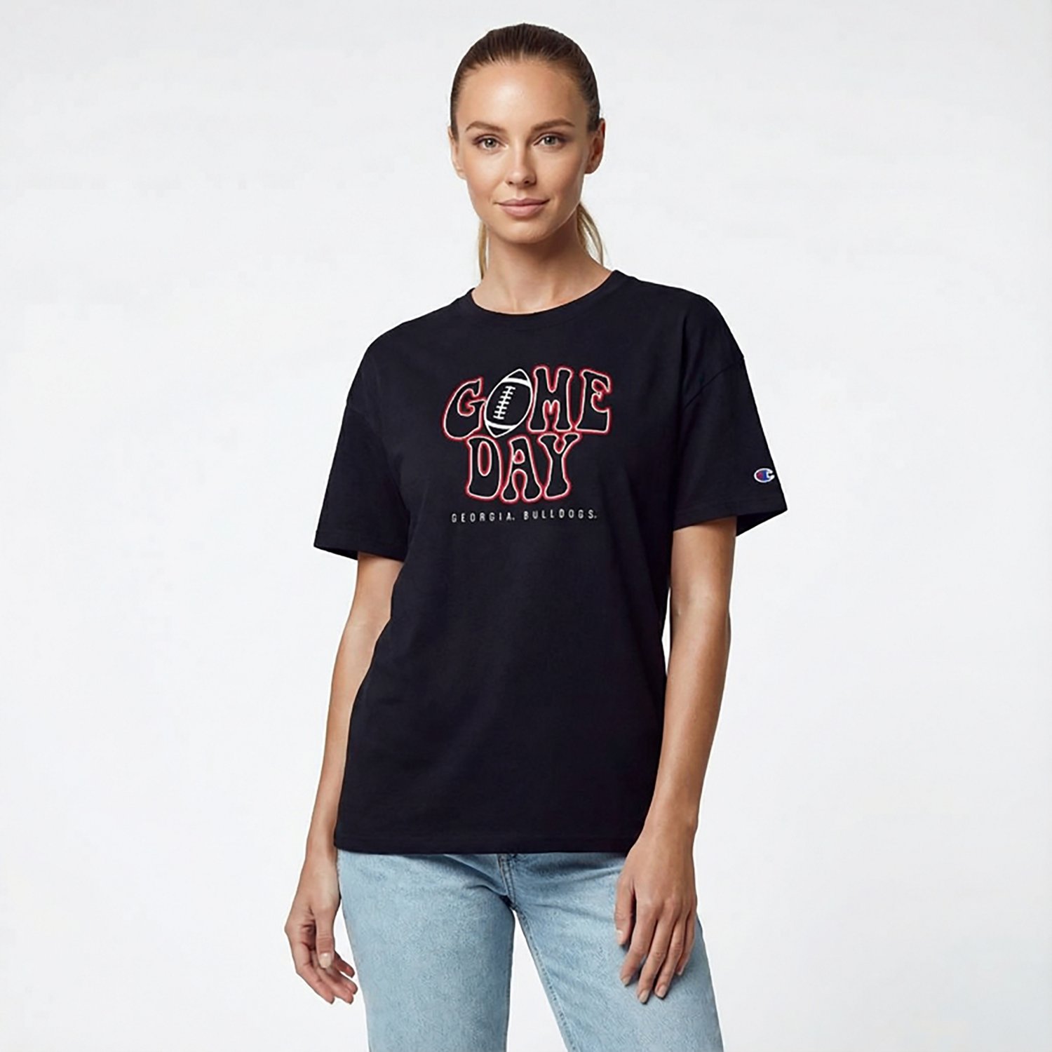 Champion Women's Georgia Bulldogs Bold Game Day T-shirt - view number 2
