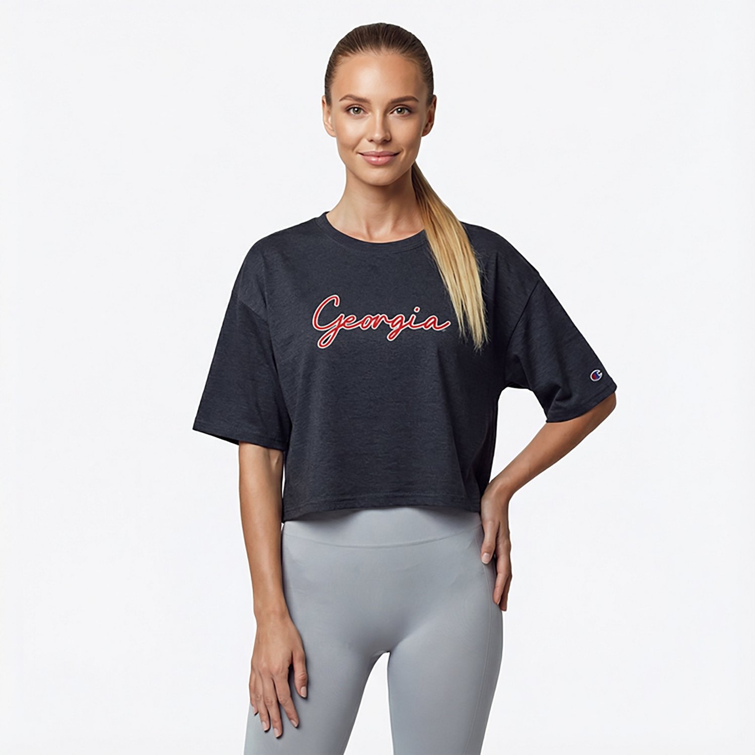 Champion Women's Georgia Bulldogs Script Boyfriend T-shirt - view number 2