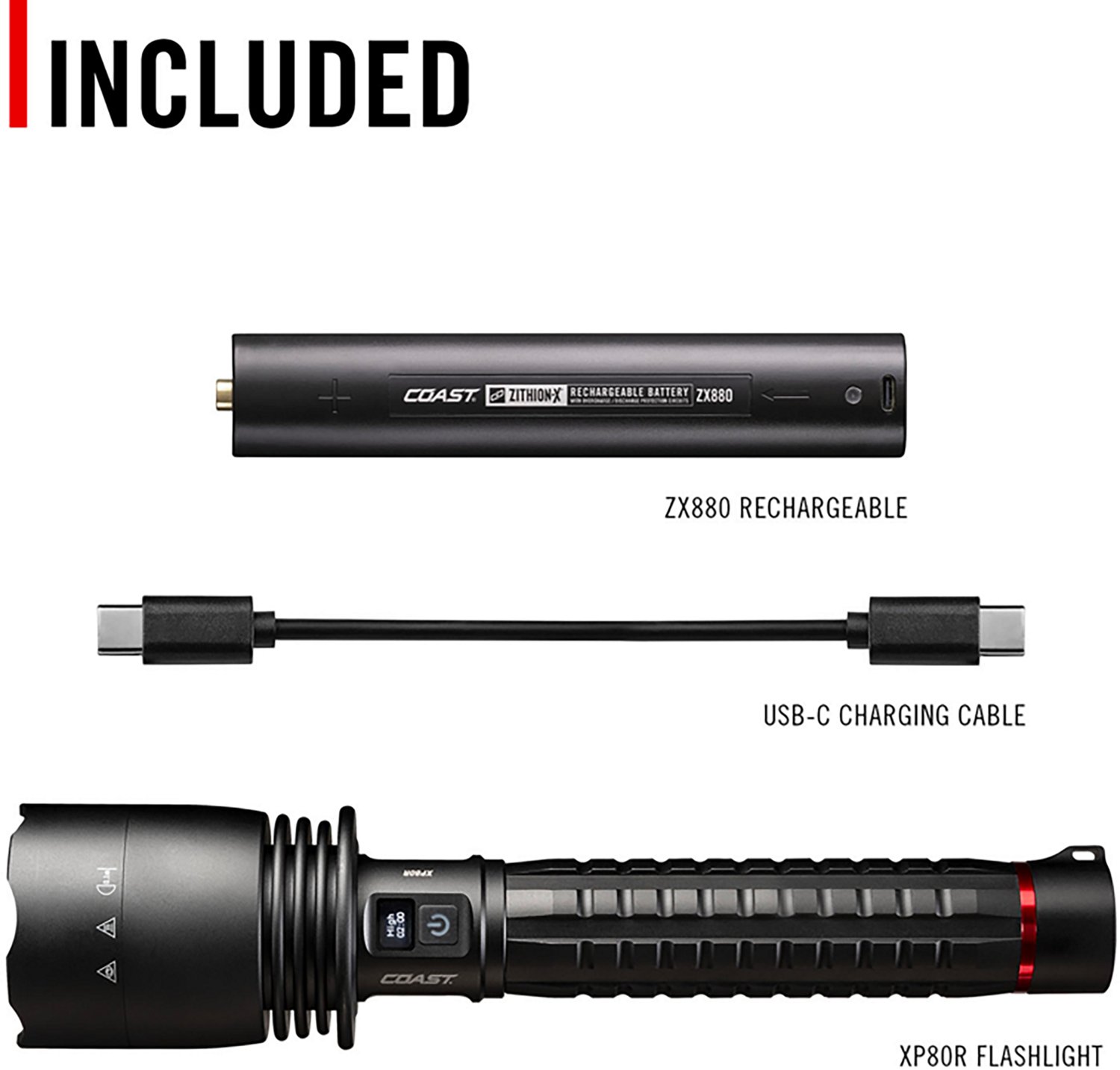 Coast XP80R 15000L Rechargeable Flashlight - view number 3