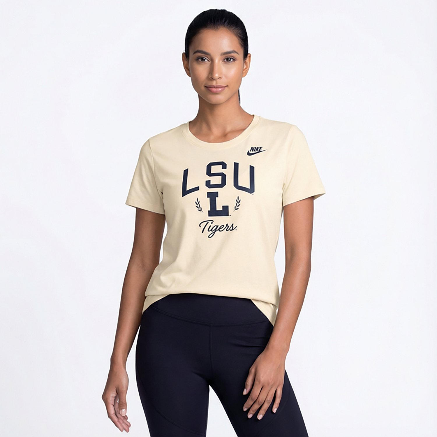 Nike Women's Louisiana State University History Repeated Graphic T-shirt - view number 2