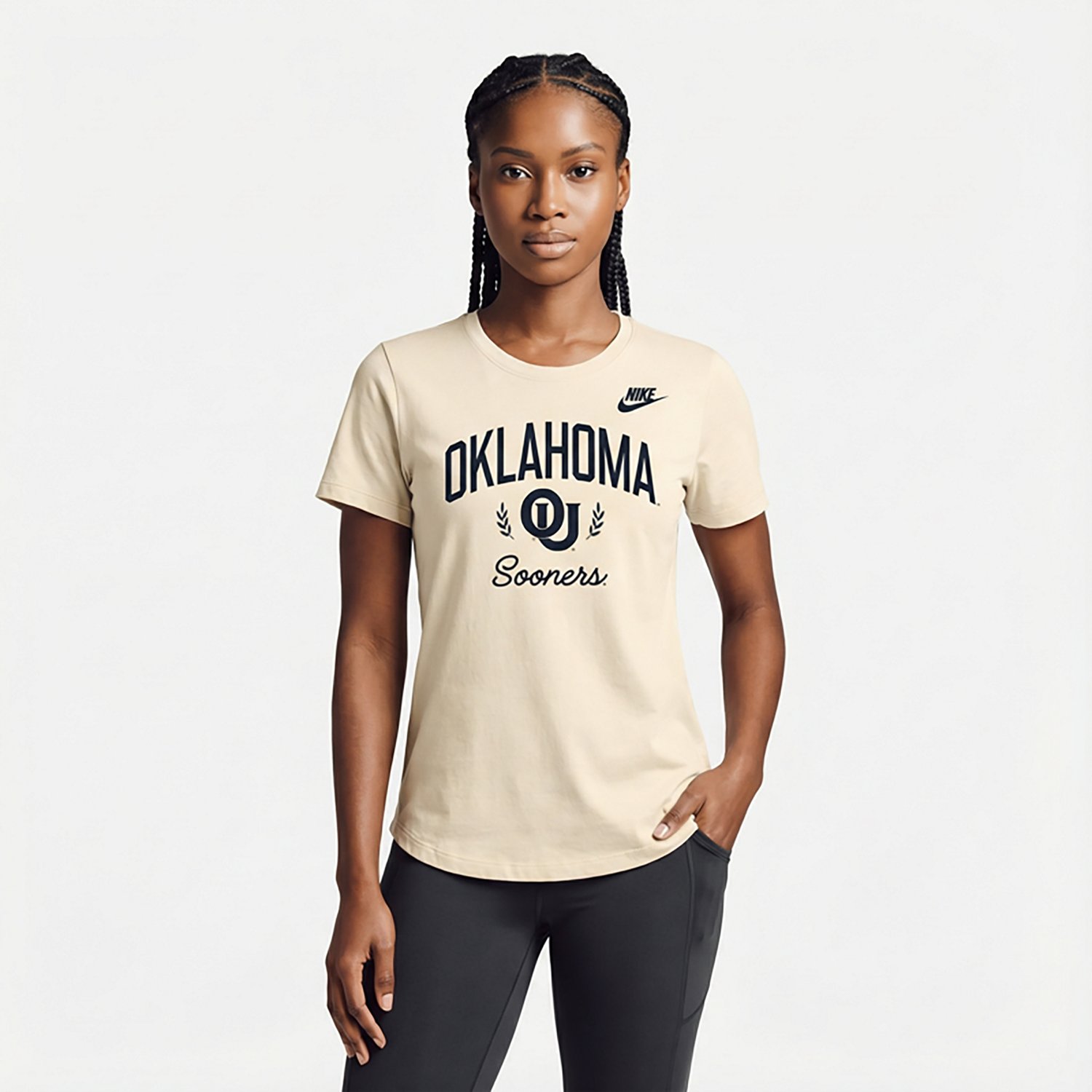 Nike Women's University of Oklahoma History Repeated Graphic T-shirt - view number 2