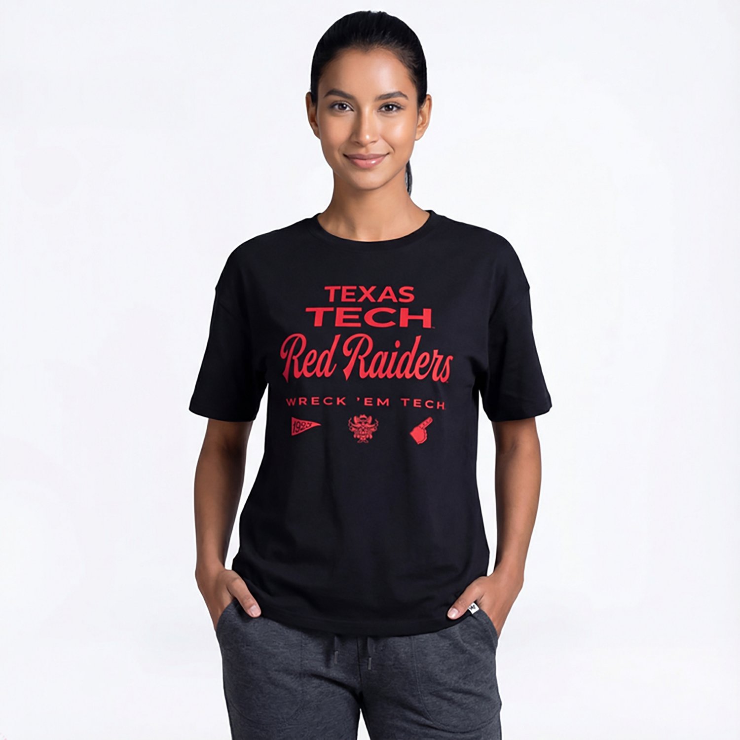 '47 Women's Texas Tech Red Raiders Show Off Sadie Short Sleeve T-shirt - view number 2