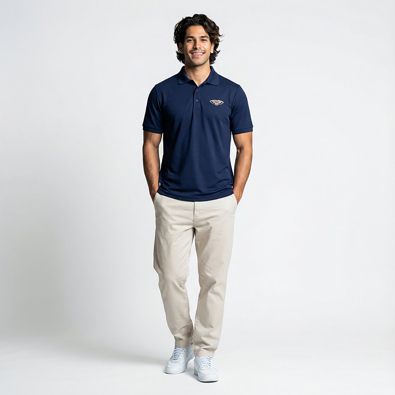 Antigua Men's New Orleans Pelicans Legacy Pique Polo Shirt