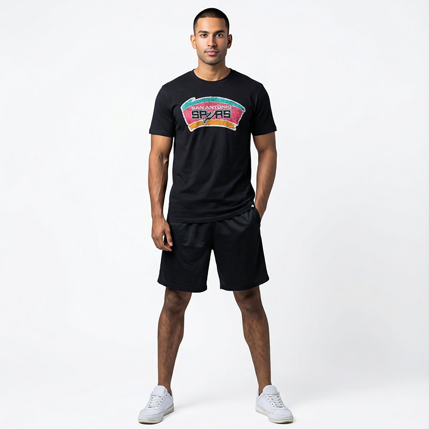 ‘47 San Antonio Spurs Men’s Hardwood Classics Premier Franklin T-shirt