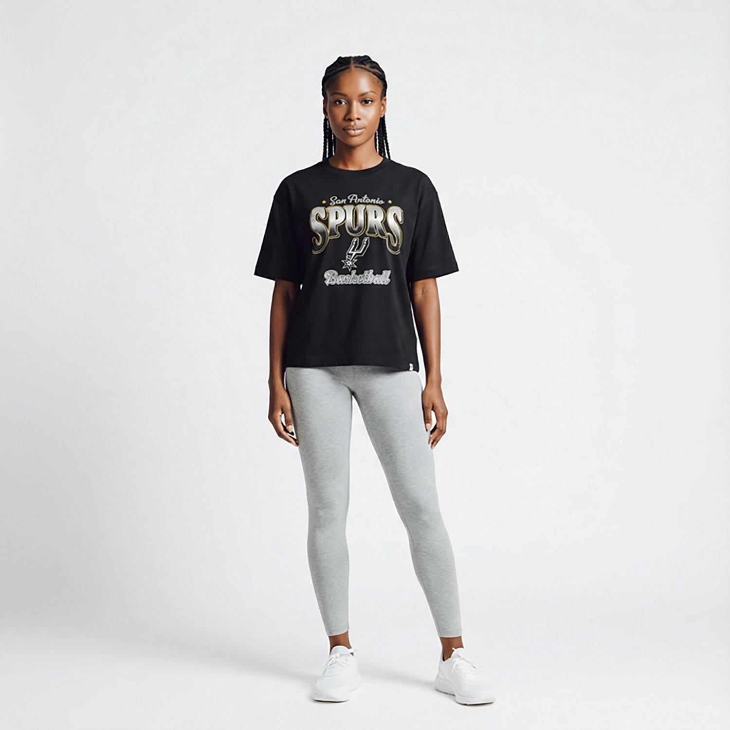 ‘47 San Antonio Spurs Women’s Vibe Check Reed City T-shirt