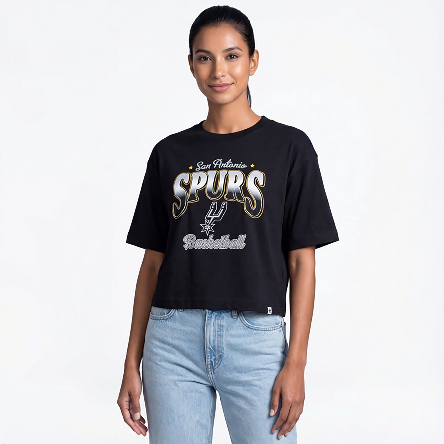 ‘47 San Antonio Spurs Women’s Vibe Check Reed City T-shirt