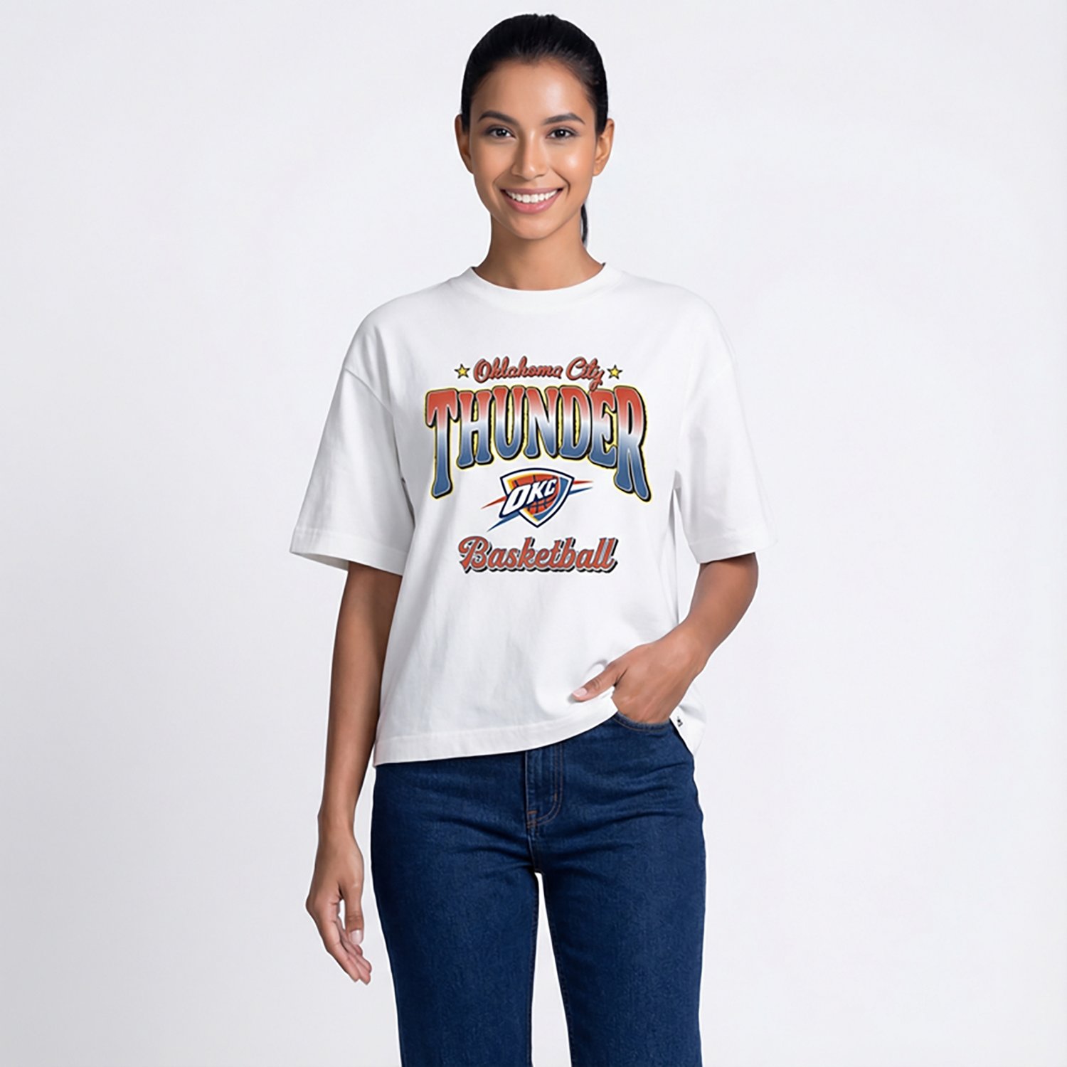 ‘47 Oklahoma City Thunder Women’s Vibe Check Reed City T-shirt - view number 2
