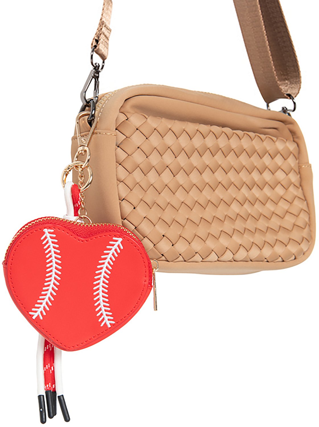 Katydid Baseball Heart Coin Purse - view number 4