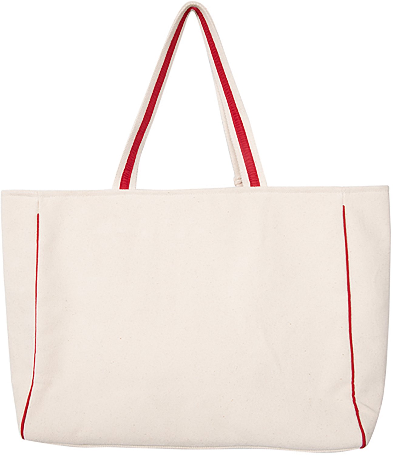 Katydid Baseball Oversized Canvas Tote Bag - view number 2