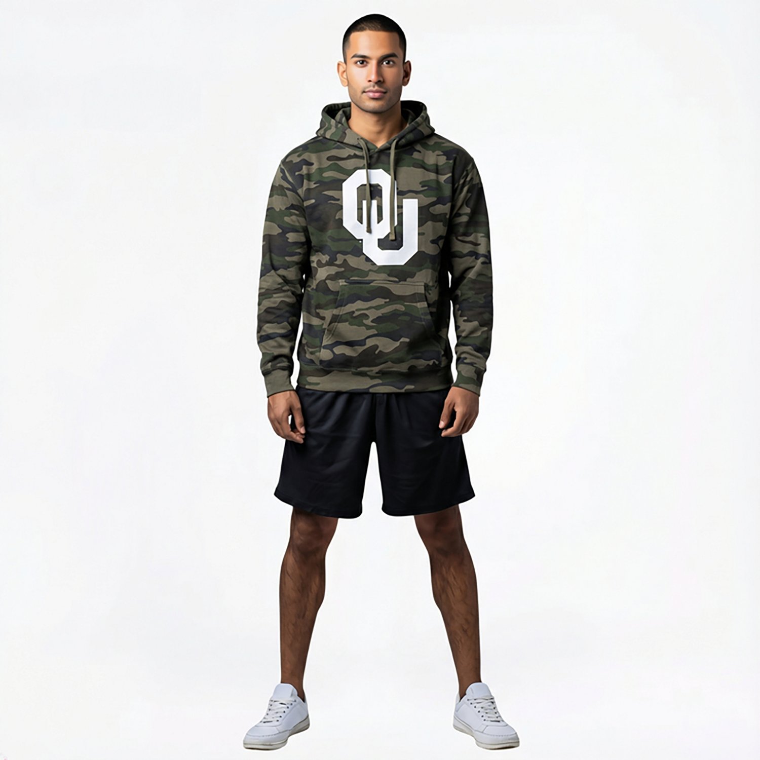 Something Inked Men's University of Oklahoma Primary Logo Hoodie