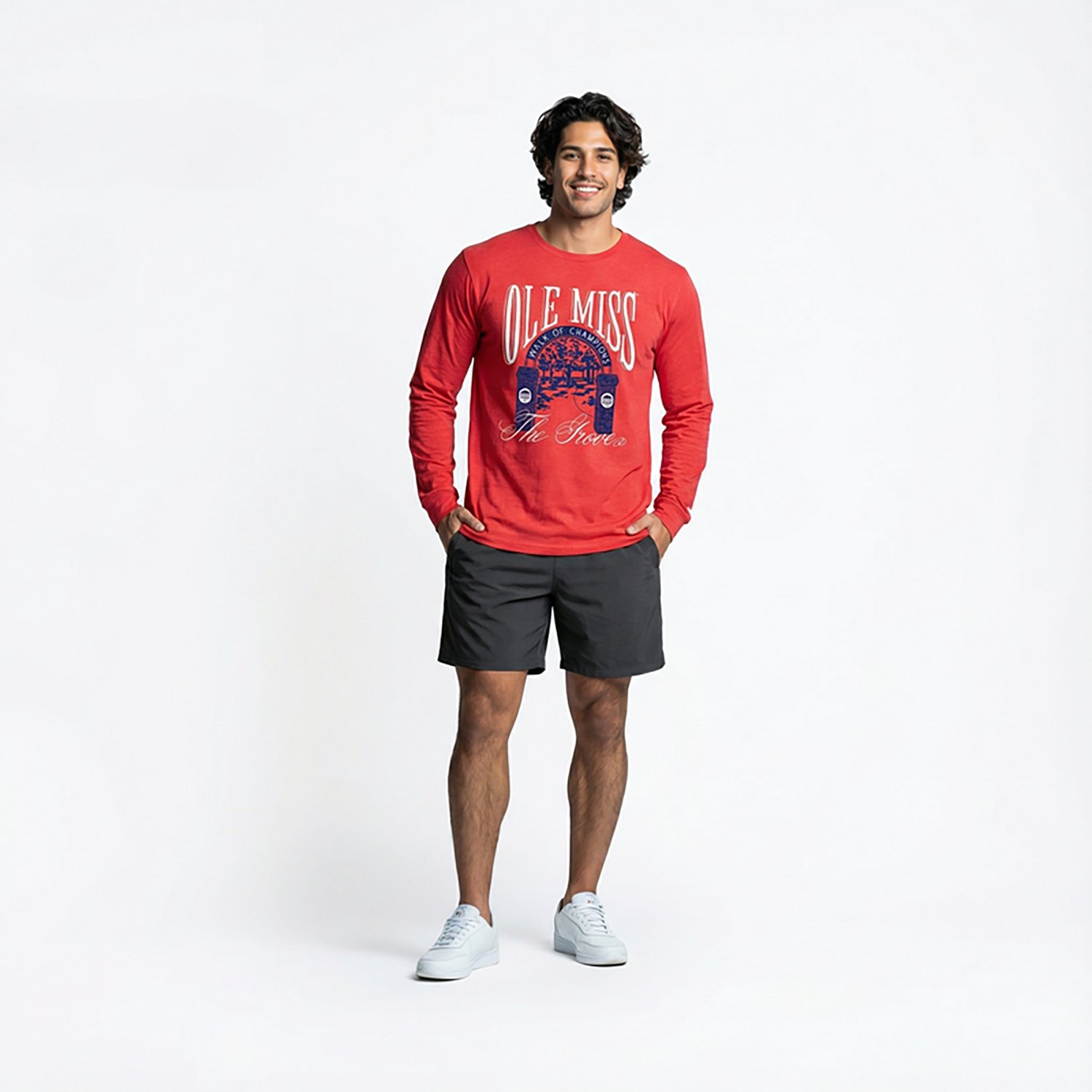 Homefield Men's Ole Miss Rebels The Grove Walk of Champions Long Sleeve T-shirt