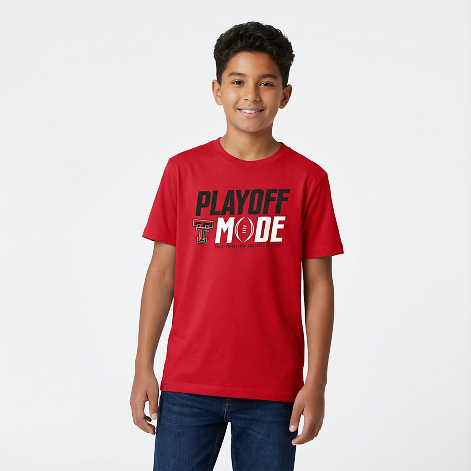 Texas Tech Raiders 2025-26 College Football Playoff Pass Protection T-Shirt - view number 2