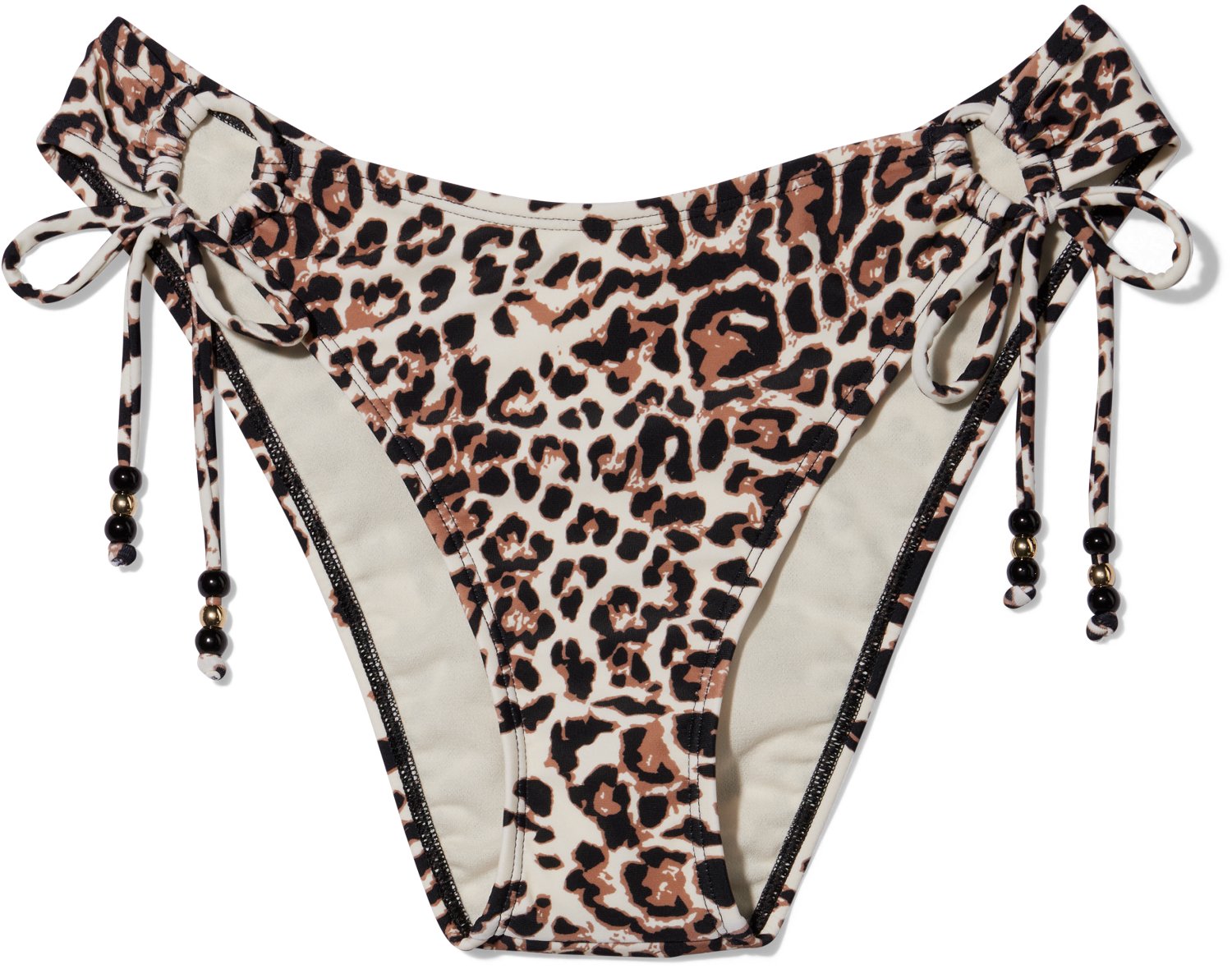O'Rageous Juniors' Cheetah Looped Side with Beads Swim Bottoms - view number 4