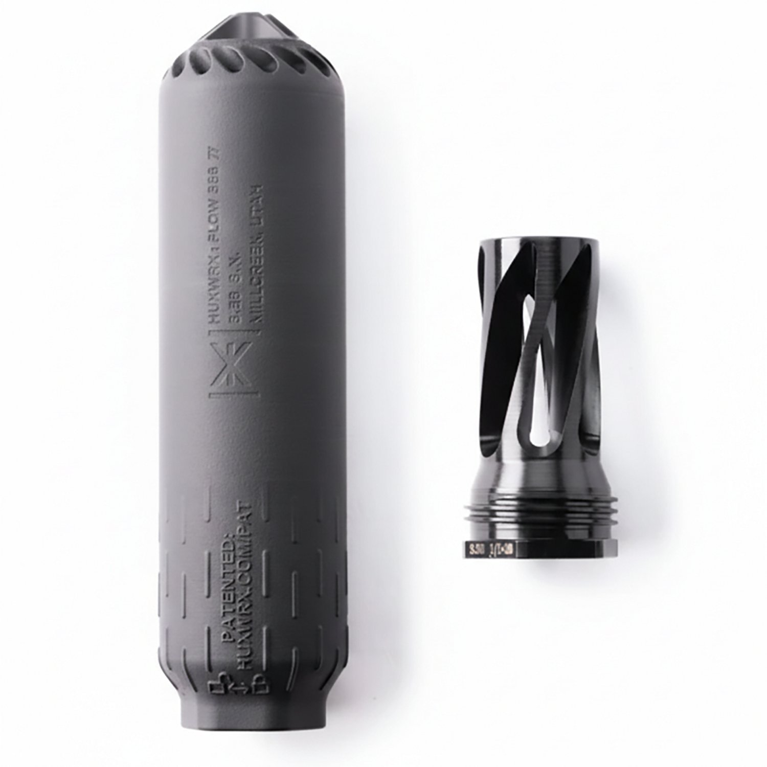 Huxwrx Flow 556 TI Black Suppressor - view number 4